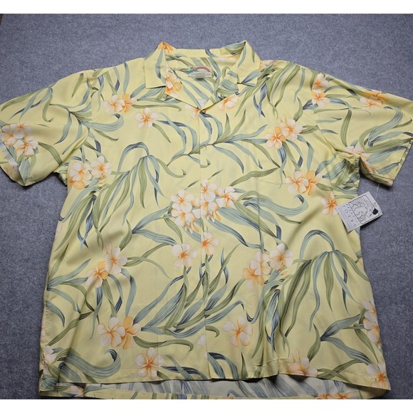 Paradise Found Other - Vintage 90's  NWT Paradise Found Mens 3XL 100% Rayon Hawaiian Shirt Made Hawaii